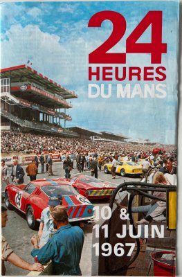 Original 1967 Le Mans Promotional Leaflet