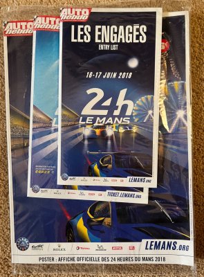 Original 2018 Le Mans Programme (sealed)