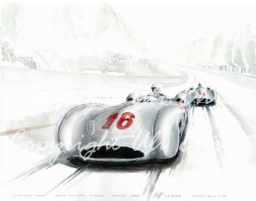 Mercedes W196 Streamliner Monza 1955